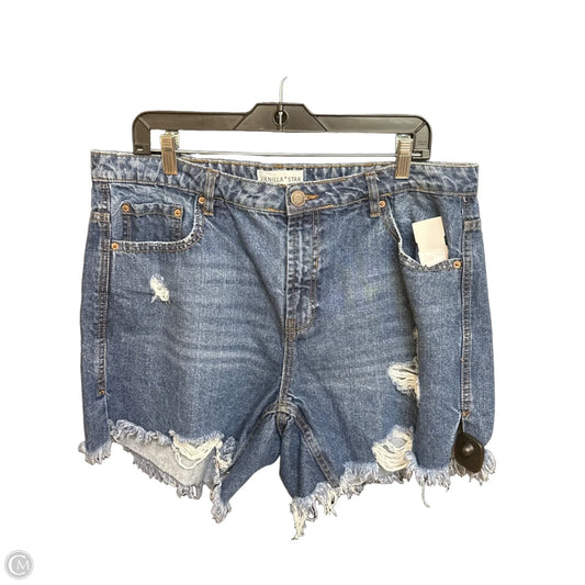 Shorts By Rue 21 In Blue Denim, Size: 14