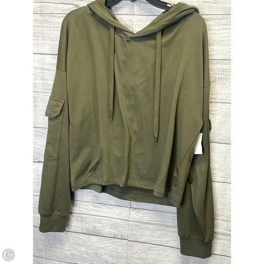 Athletic Jacket By Derek Heart In Green, Size: Xl