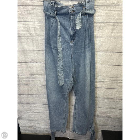Jeans Straight By Fashion To Figure In Blue, Size: 28