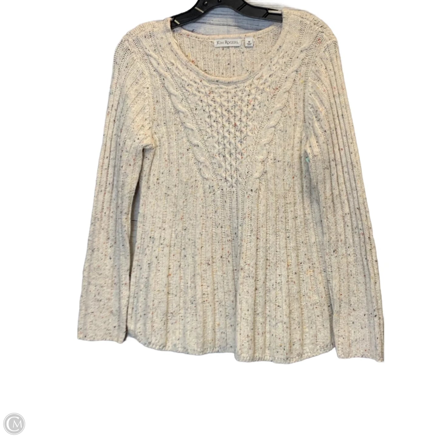 Sweater By Kim Rogers In Beige, Size: M
