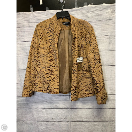 Jacket Other By Cmf In Animal Print, Size: L