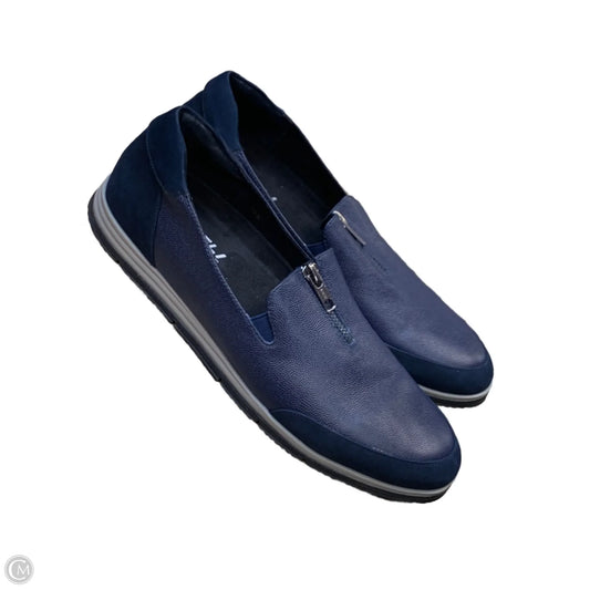 Shoes Athletic By Vaneli In Blue, Size: 10