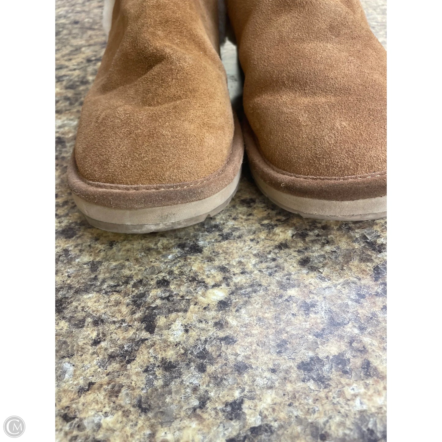 Boots Knee Flats By Michael By Michael Kors In Brown & Cream, Size: 11