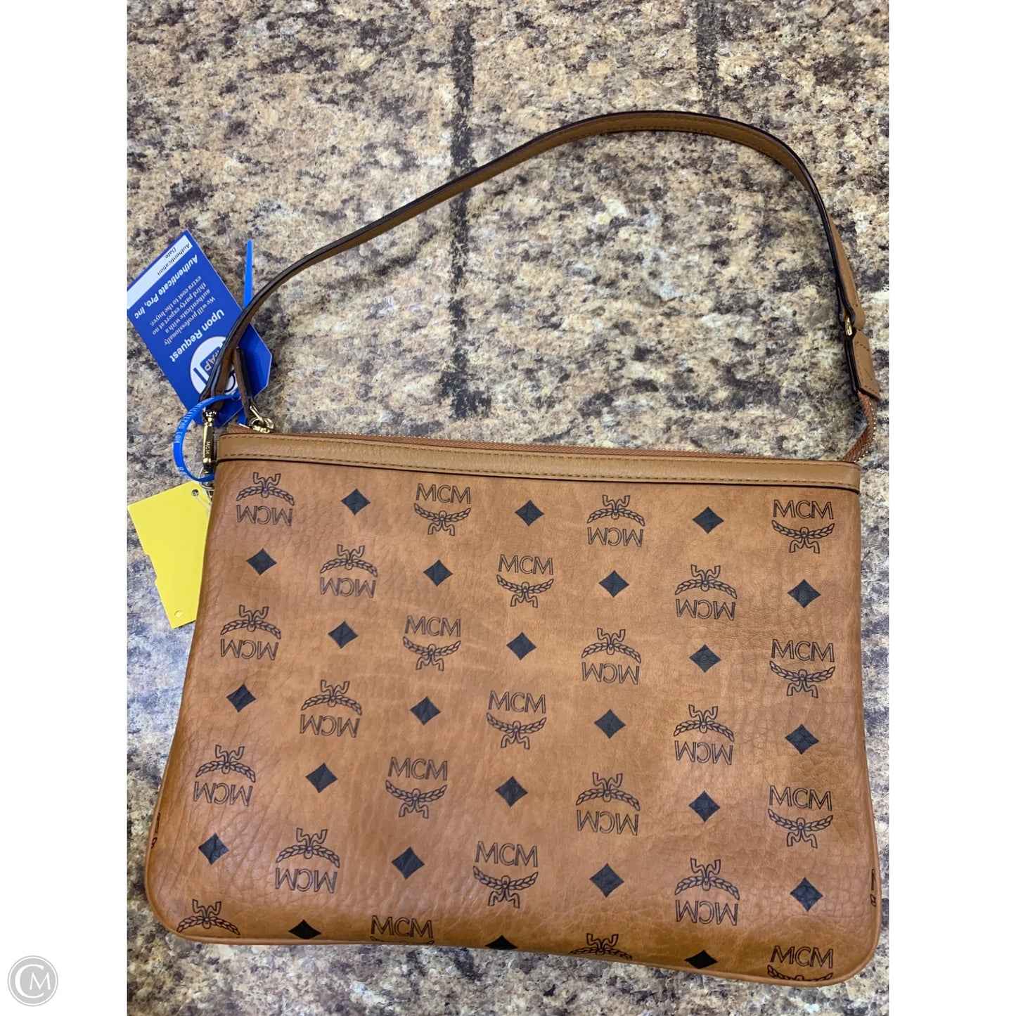 Clutch Luxury Designer By Mcm, Size: Medium