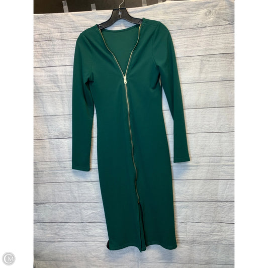 Dress Casual Maxi By Cmf In Green, Size: L