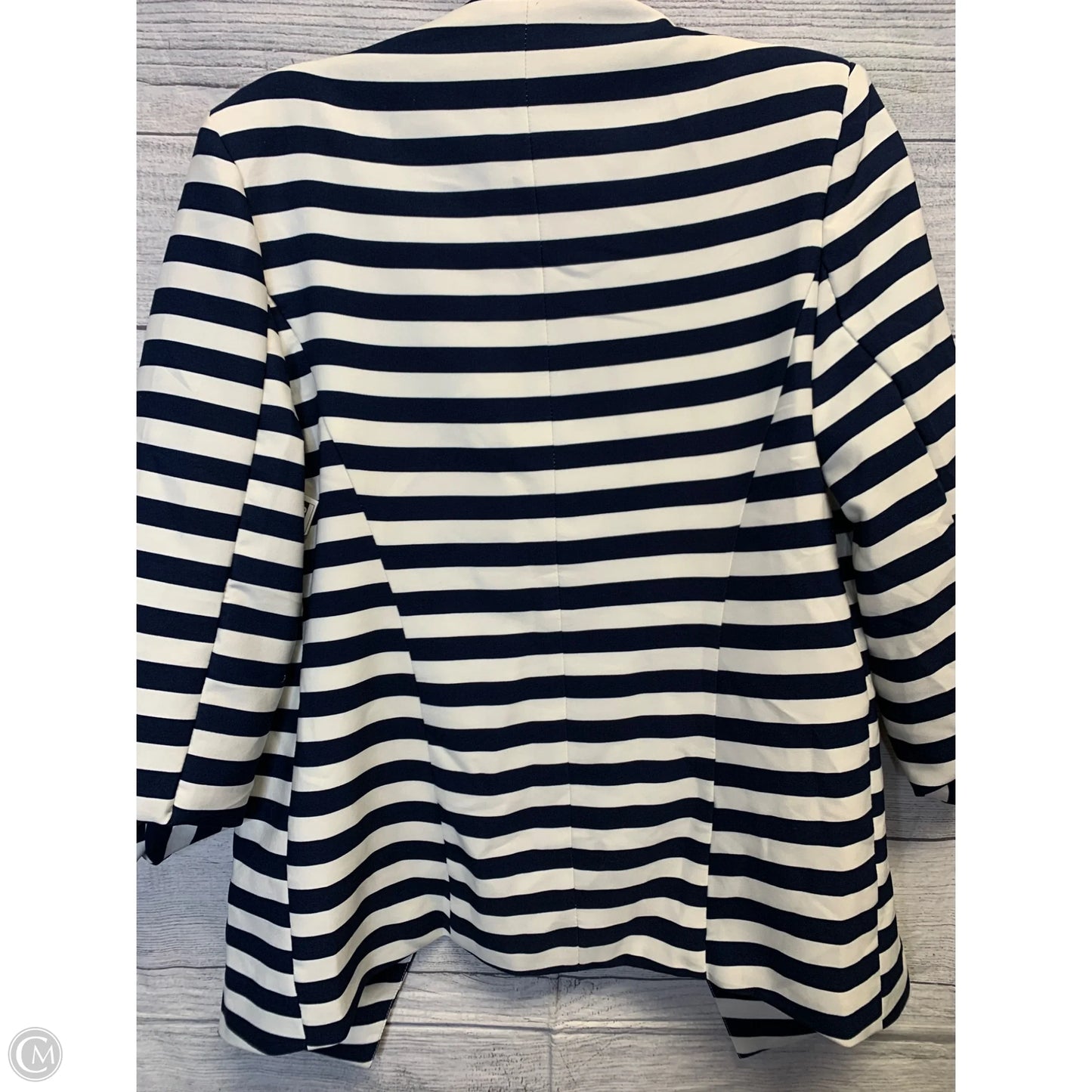 Blazer By Cmf In Striped Pattern, Size: M