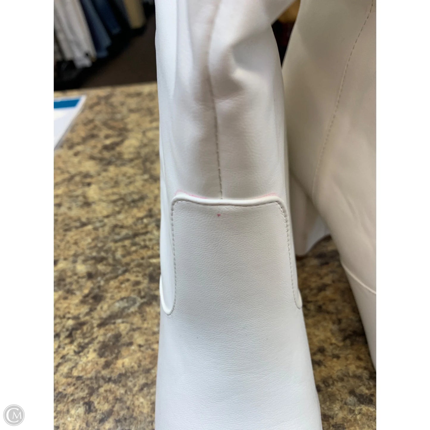 Boots Knee Heels By Lulus In White, Size: 8