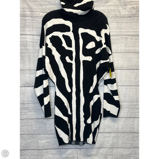 Dress Casual Maxi By Akira In Black & White, Size: L