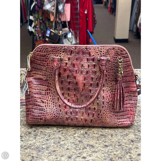 Handbag Designer By Brahmin, Size: Medium