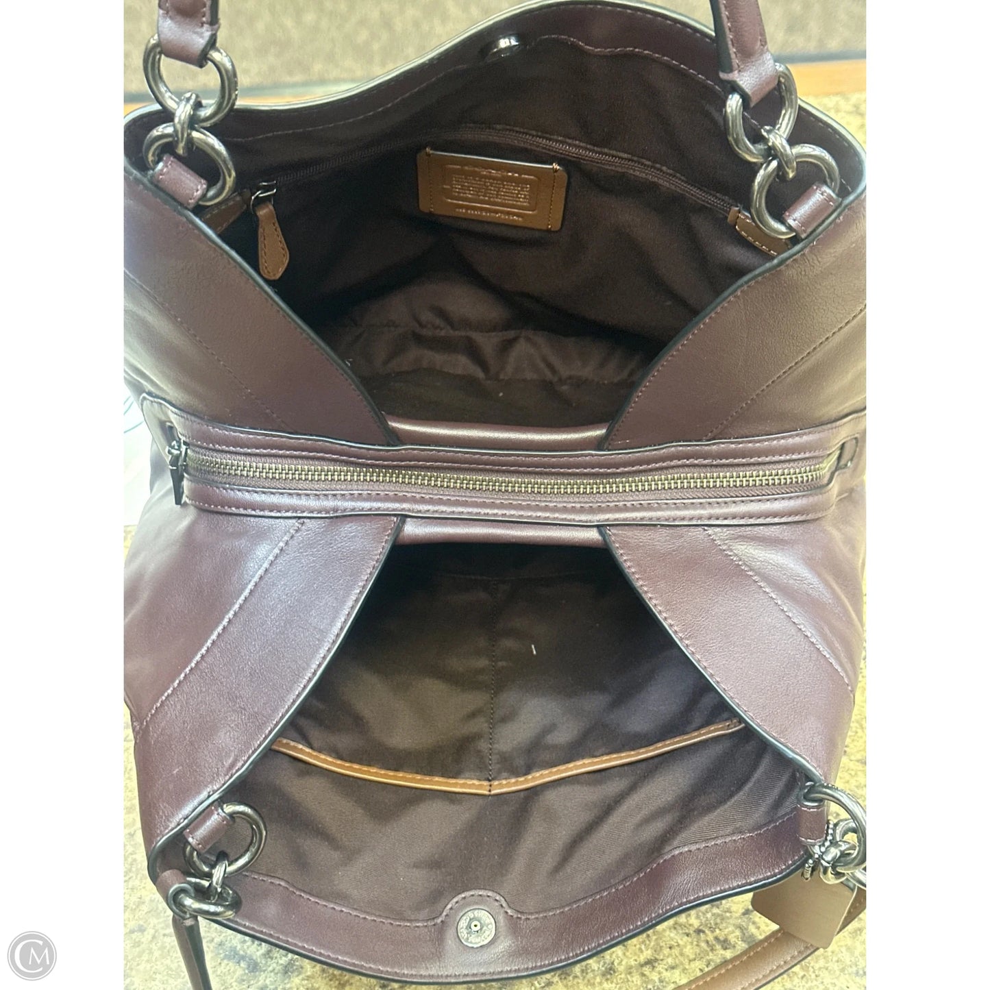 Handbag Designer By Coach, Size: Medium