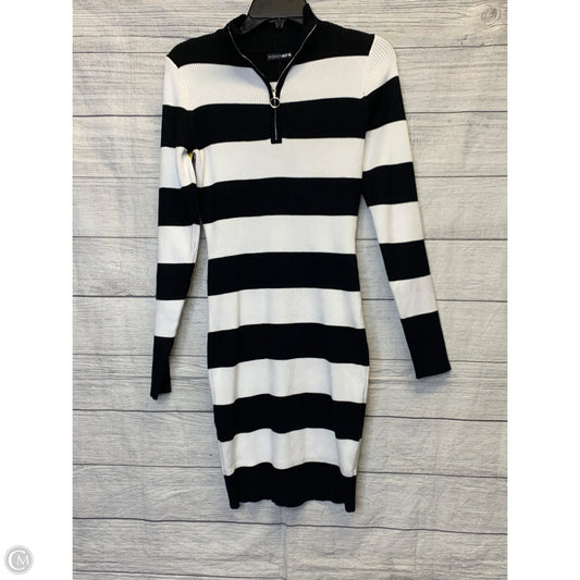 Dress Casual Midi By Fashion Nova In Striped Pattern, Size: L