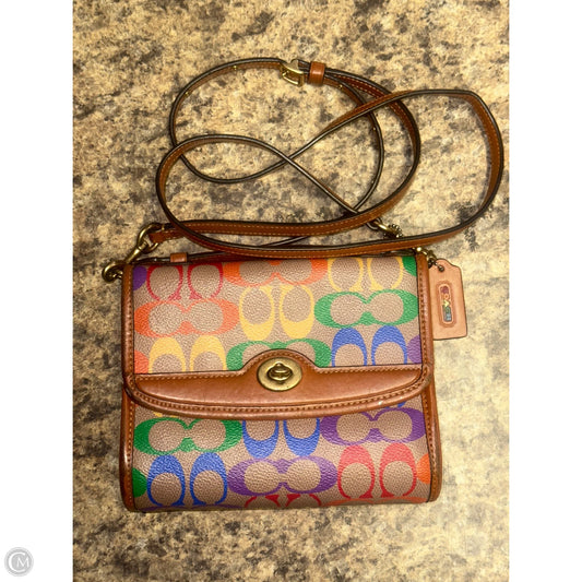 Crossbody Designer By Coach, Size: Small