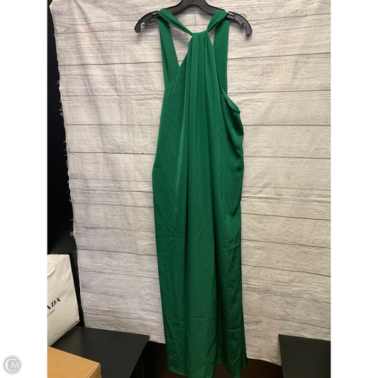 Dress Party Long By Banana Republic In Green, Size: 18