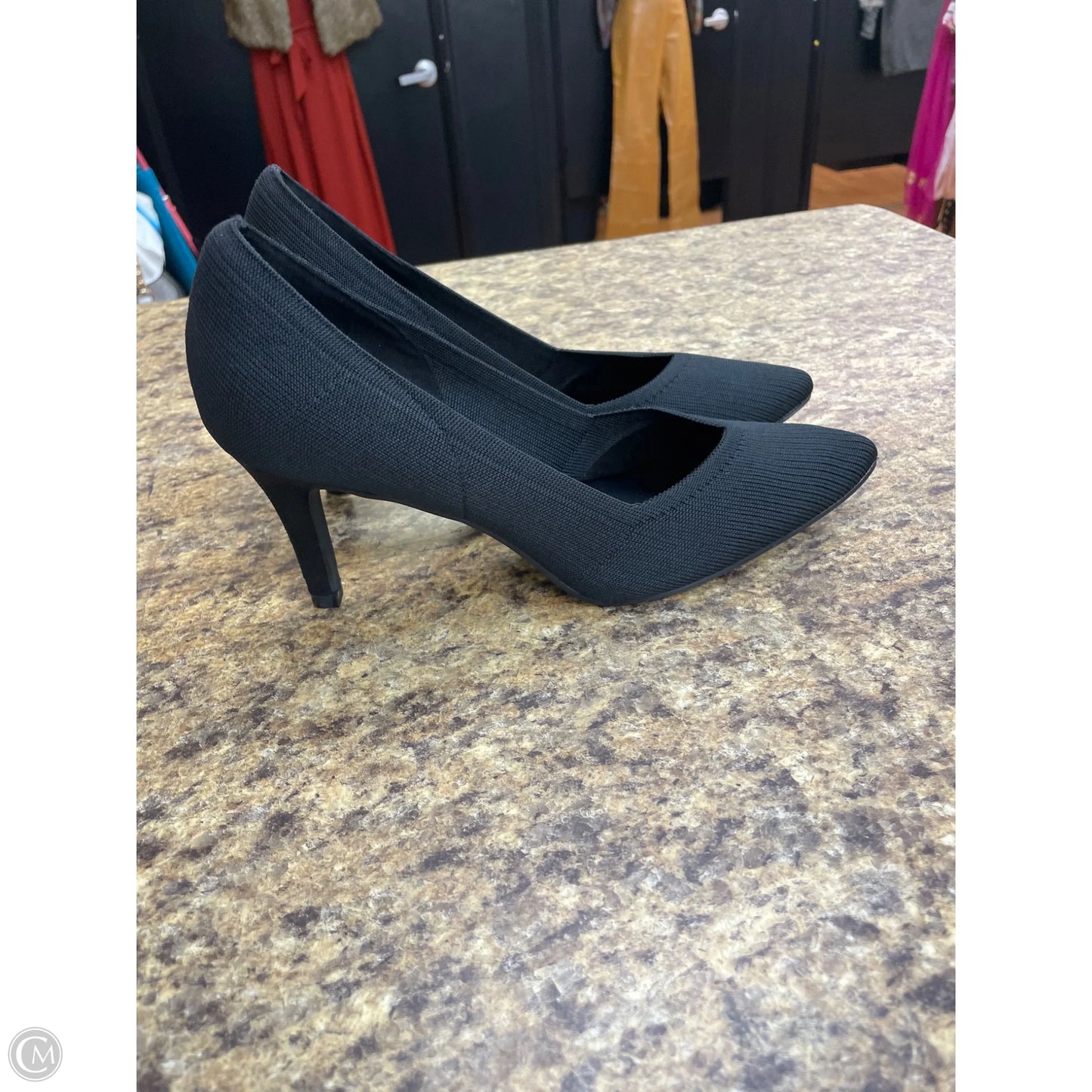Shoes Heels Stiletto By Mia In Black, Size: 8