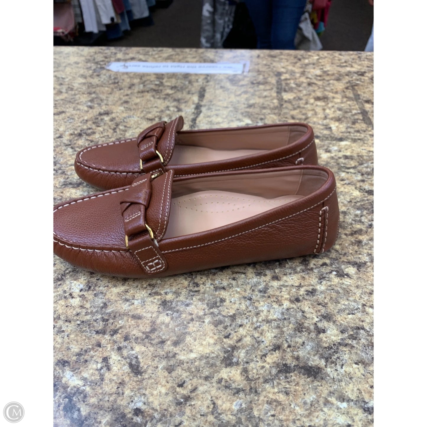 Shoes Flats By Cole-haan In Brown, Size: 7.5