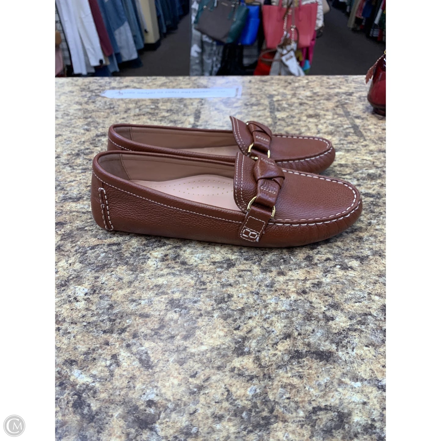 Shoes Flats By Cole-haan In Brown, Size: 7.5