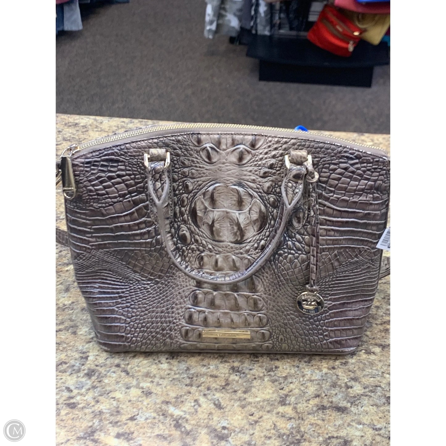 Handbag Designer By Brahmin, Size: Medium