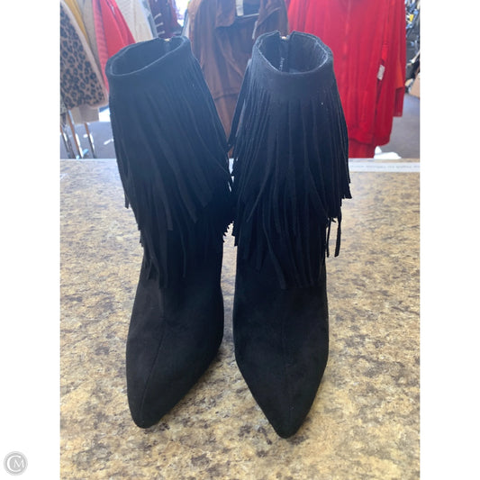 Boots Ankle Heels By Cmf In Black, Size: 8