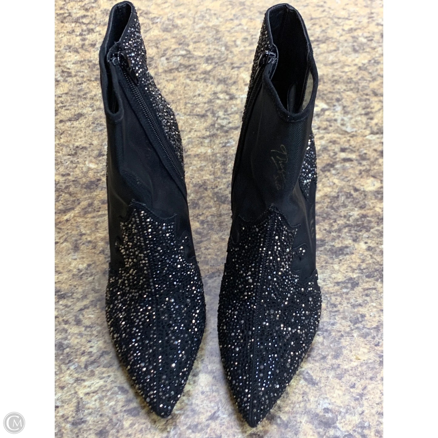 Boots Ankle Heels By Thalia Sodi In Black, Size: 9