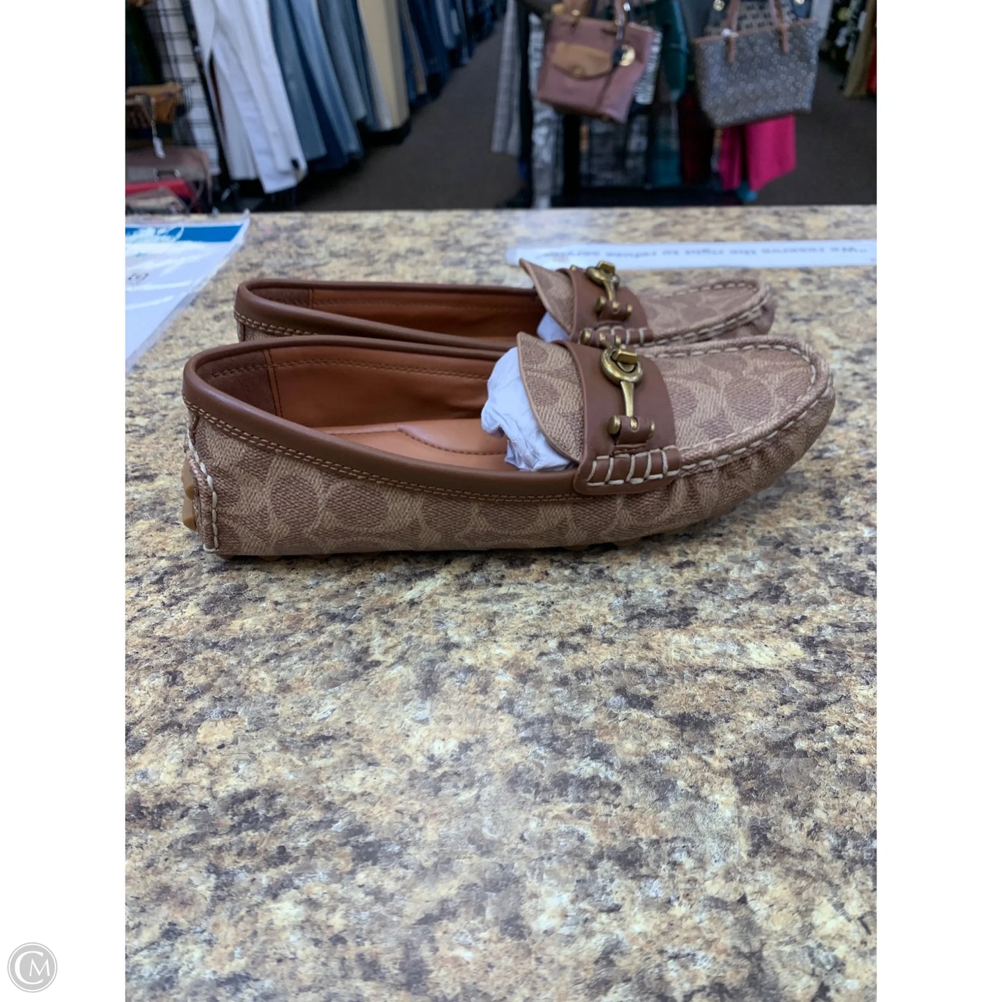 Shoes Designer By Coach In Brown, Size: 7