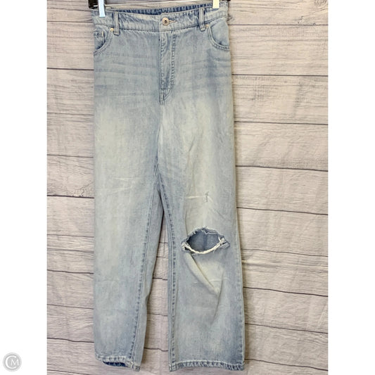 Jeans Wide Leg By Style And Company In Blue, Size: 14