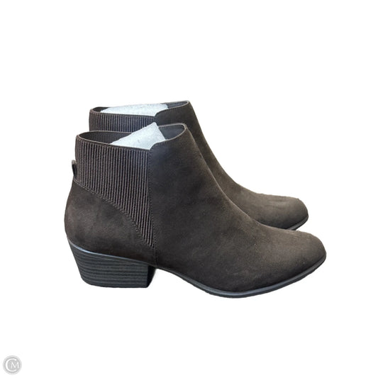 Boots Ankle Flats By Union Bay In Brown, Size: 11