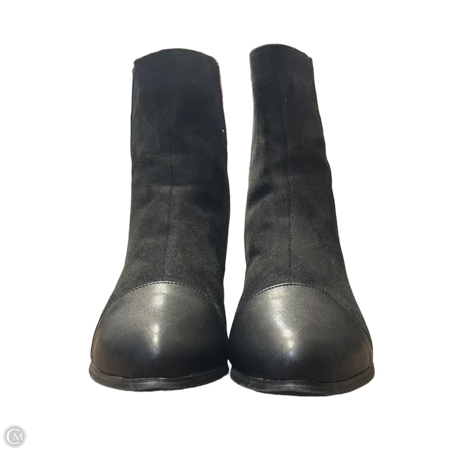 Boots Ankle Heels By Ashley Stewart In Black, Size: 11