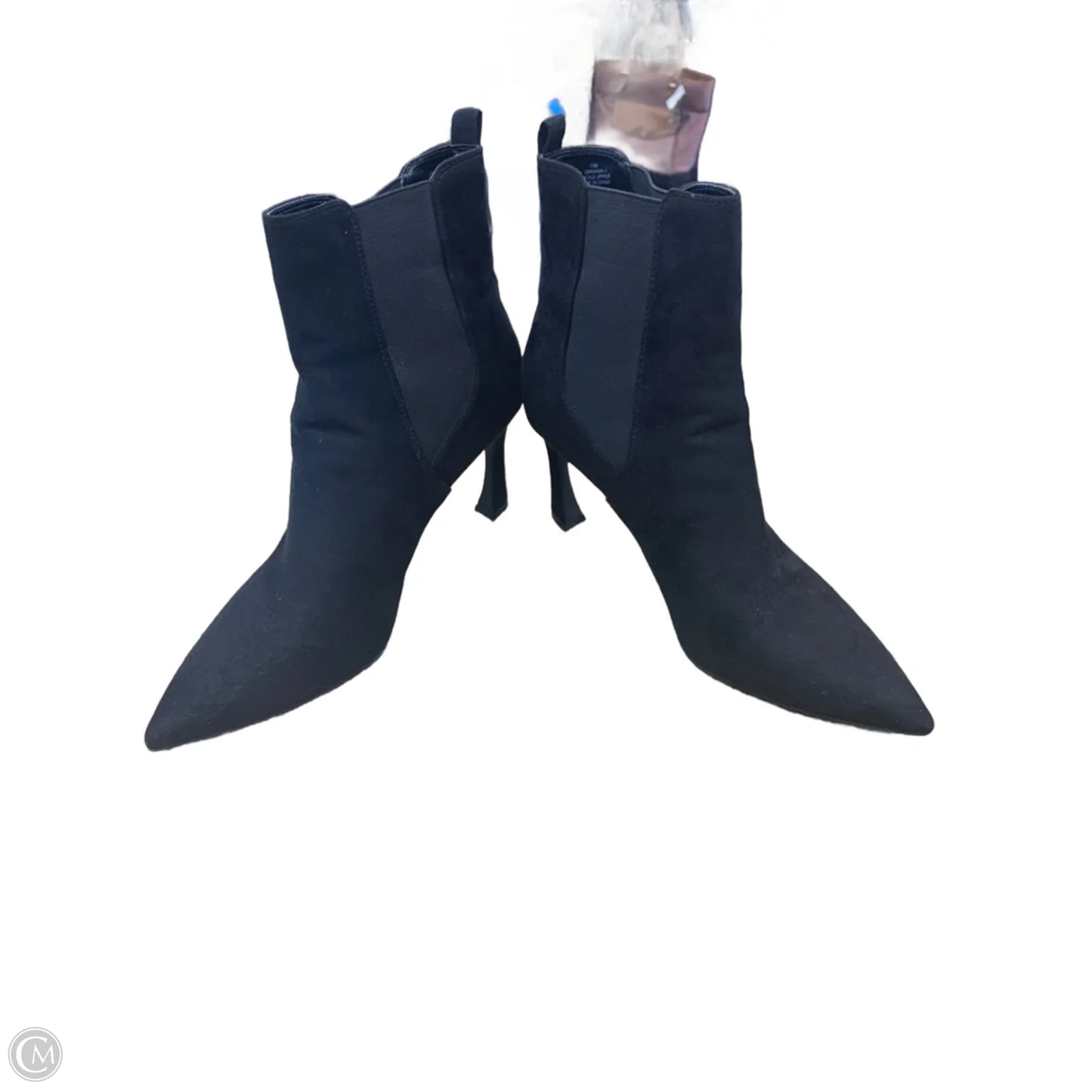 Boots Ankle Heels By Unisa In Black, Size: 11