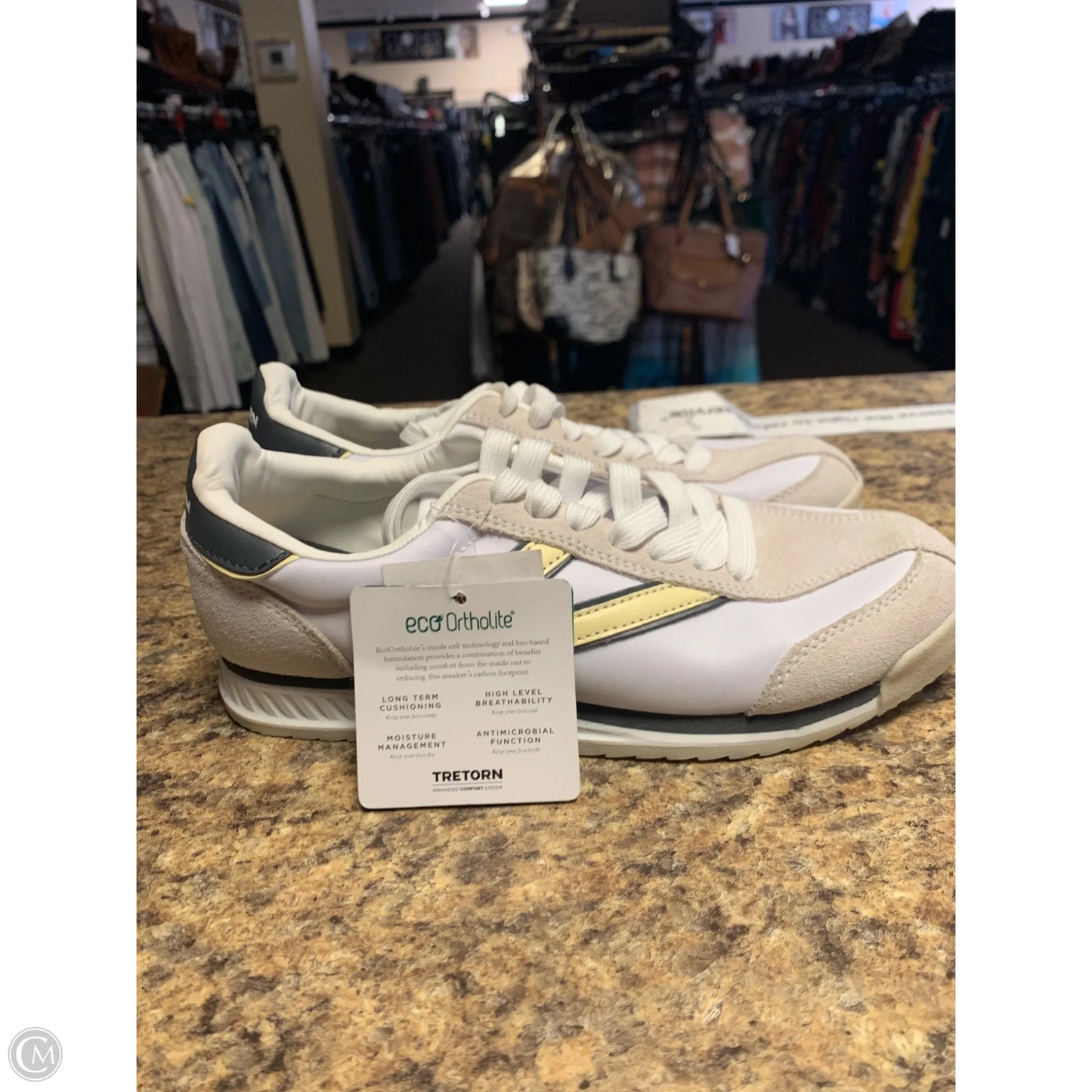 Shoes Sneakers By Tretorn In Cream, Size: 7