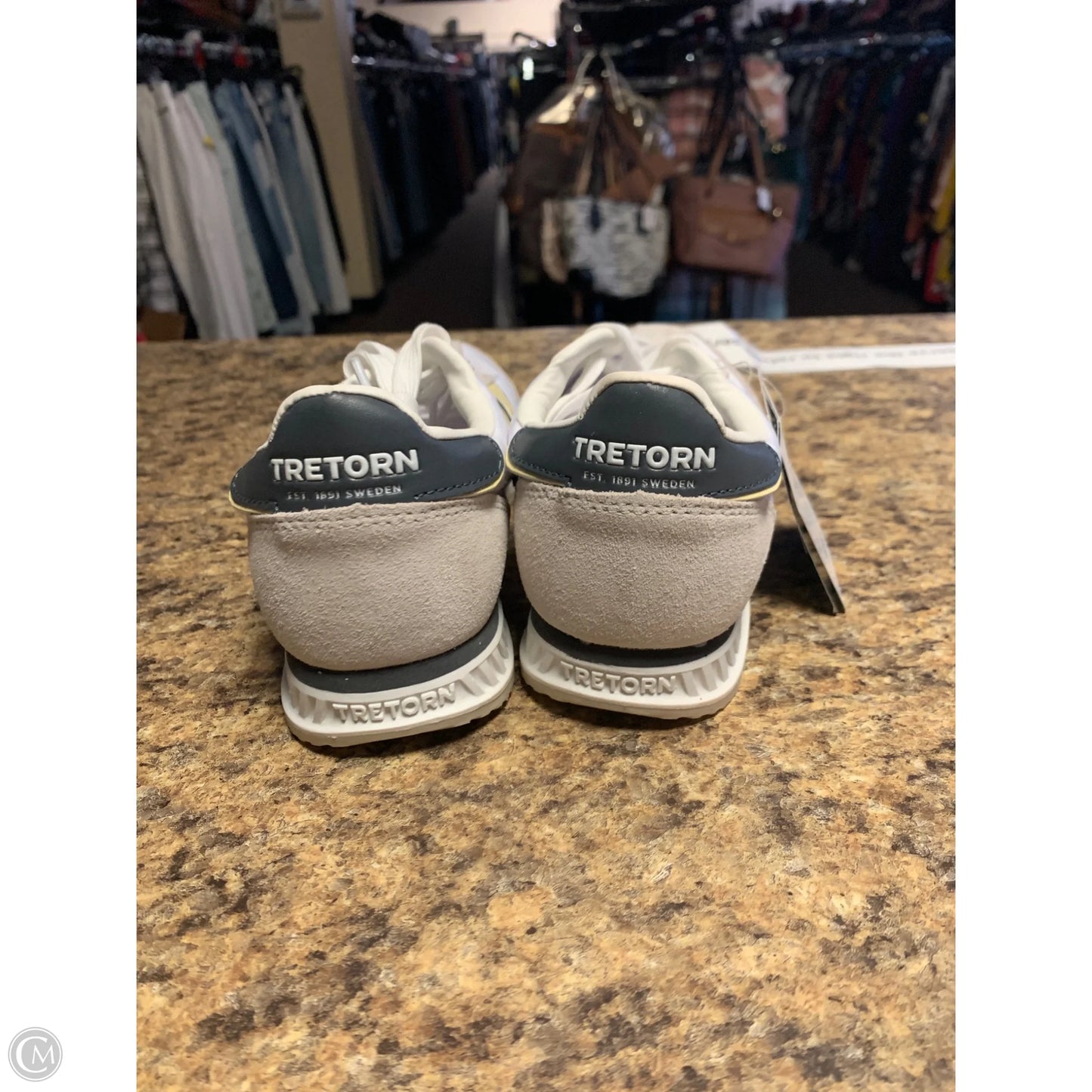 Shoes Sneakers By Tretorn In Cream, Size: 7