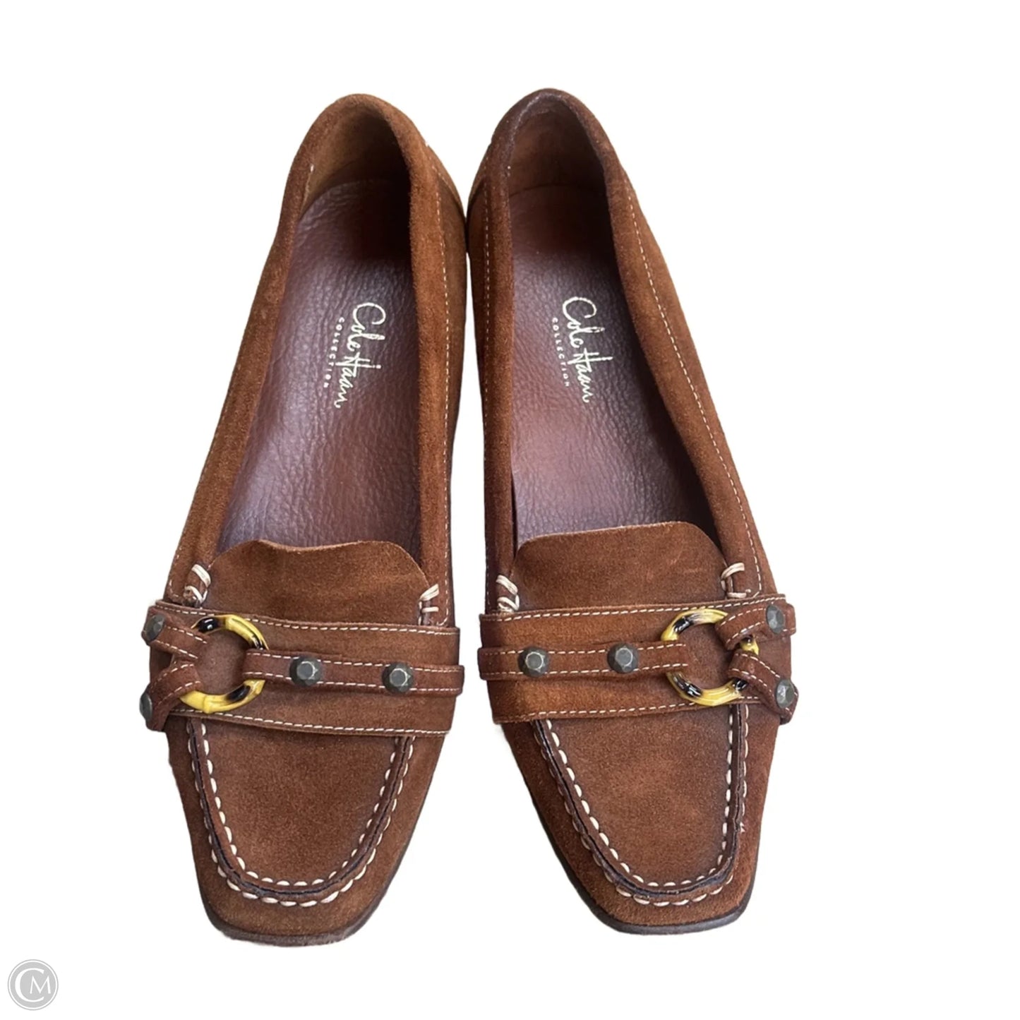 Shoes Flats By Cole-haan In Brown, Size: 7.5