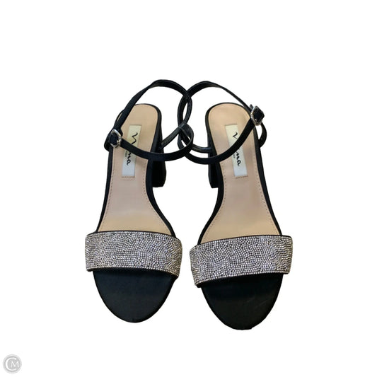 Shoes Heels Block By Nina In Black, Size: 6