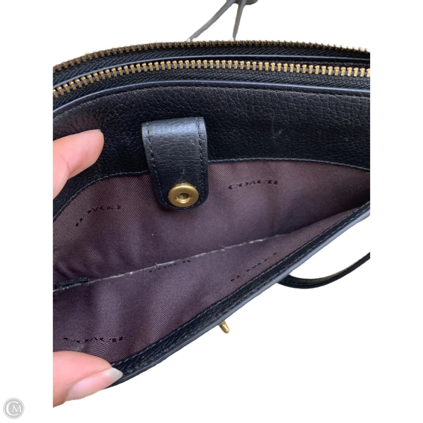 Crossbody Designer By Coach, Size: Small