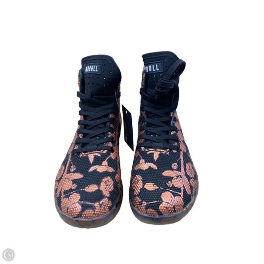 Shoes Sneakers By Nobull In Black & Orange, Size: 9