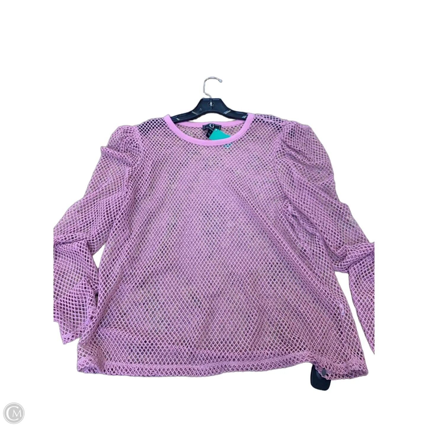 Swimwear Cover-up By G By Giuliana In Pink, Size: Xl