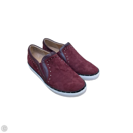 Shoes Flats By Halogen In Maroon, Size: 7.5