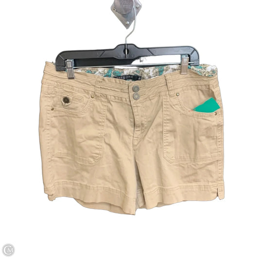 Shorts By One 5 One In Tan, Size: 14