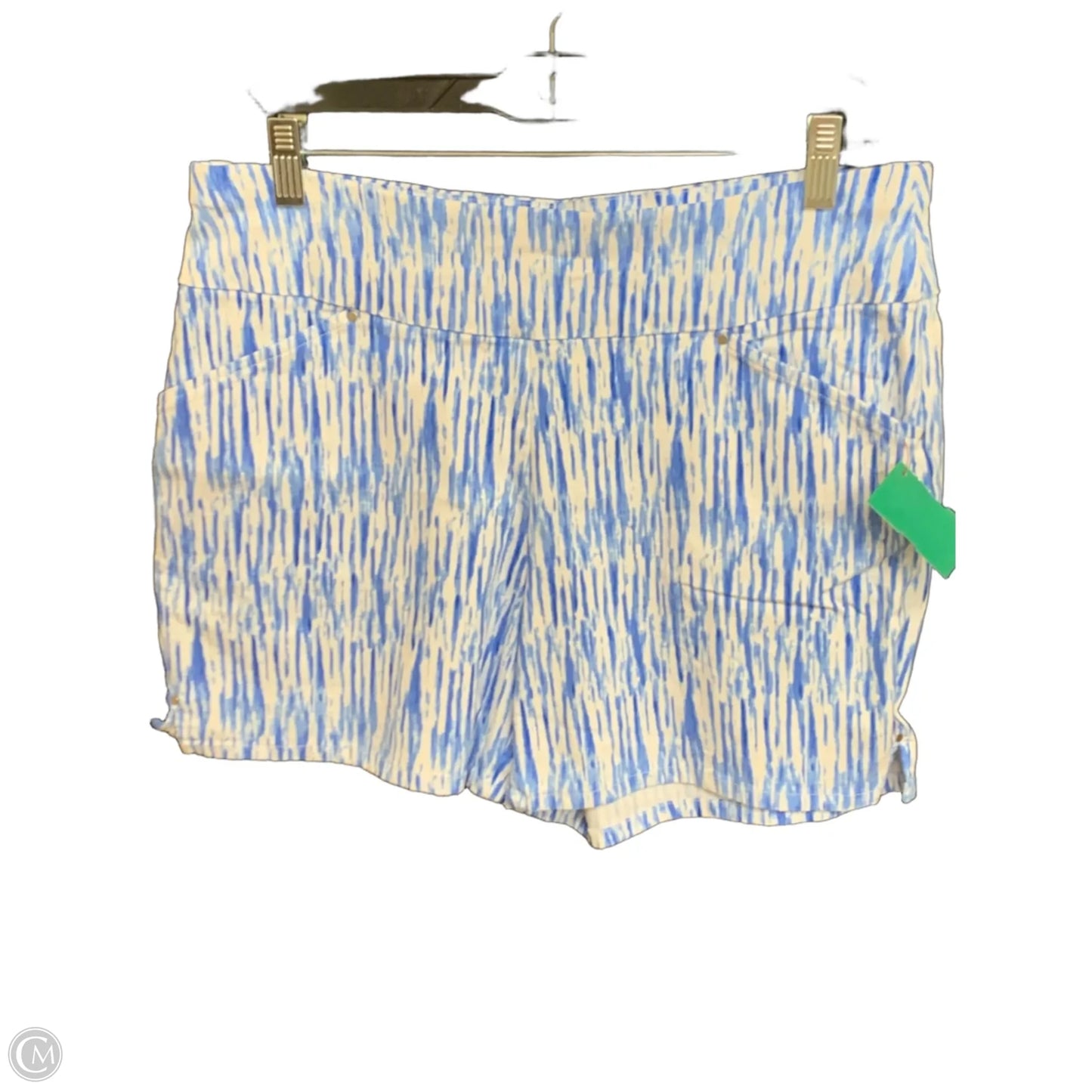 Shorts By Inc In Blue & White, Size: 10