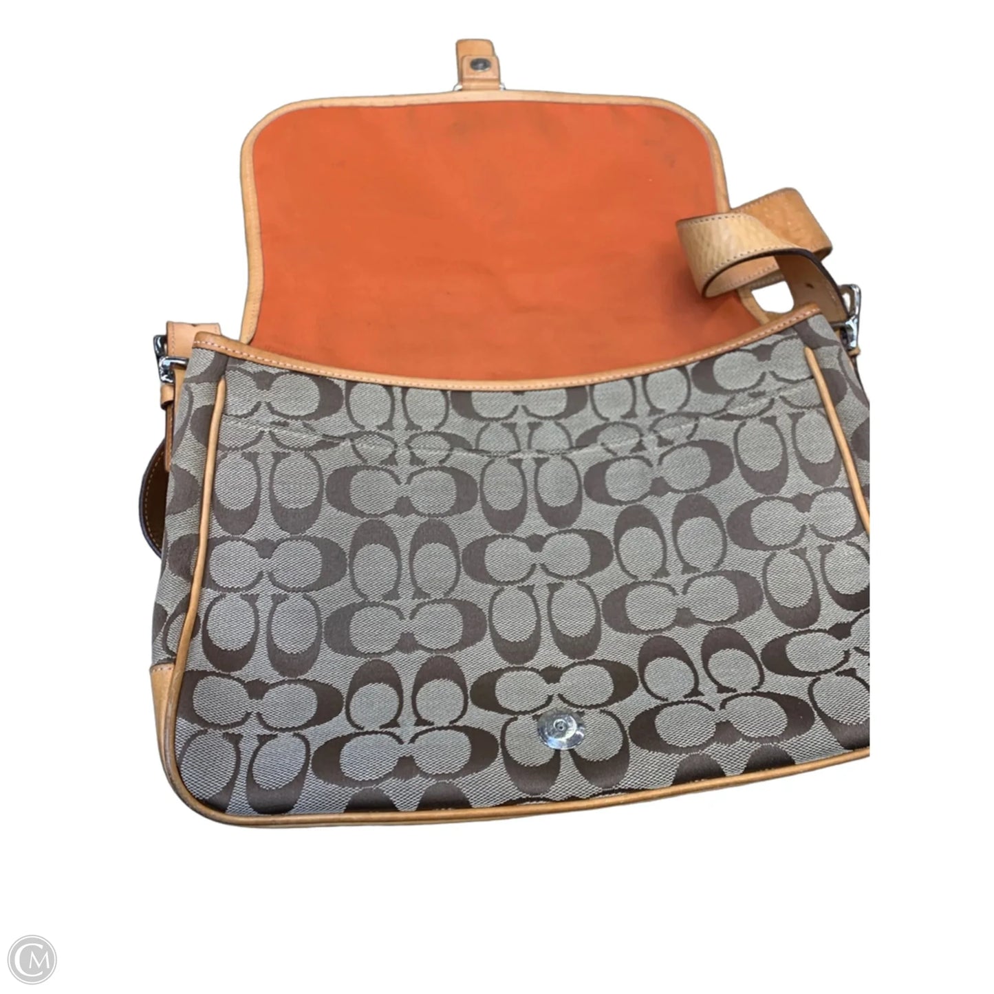 Crossbody Designer By Coach, Size: Medium