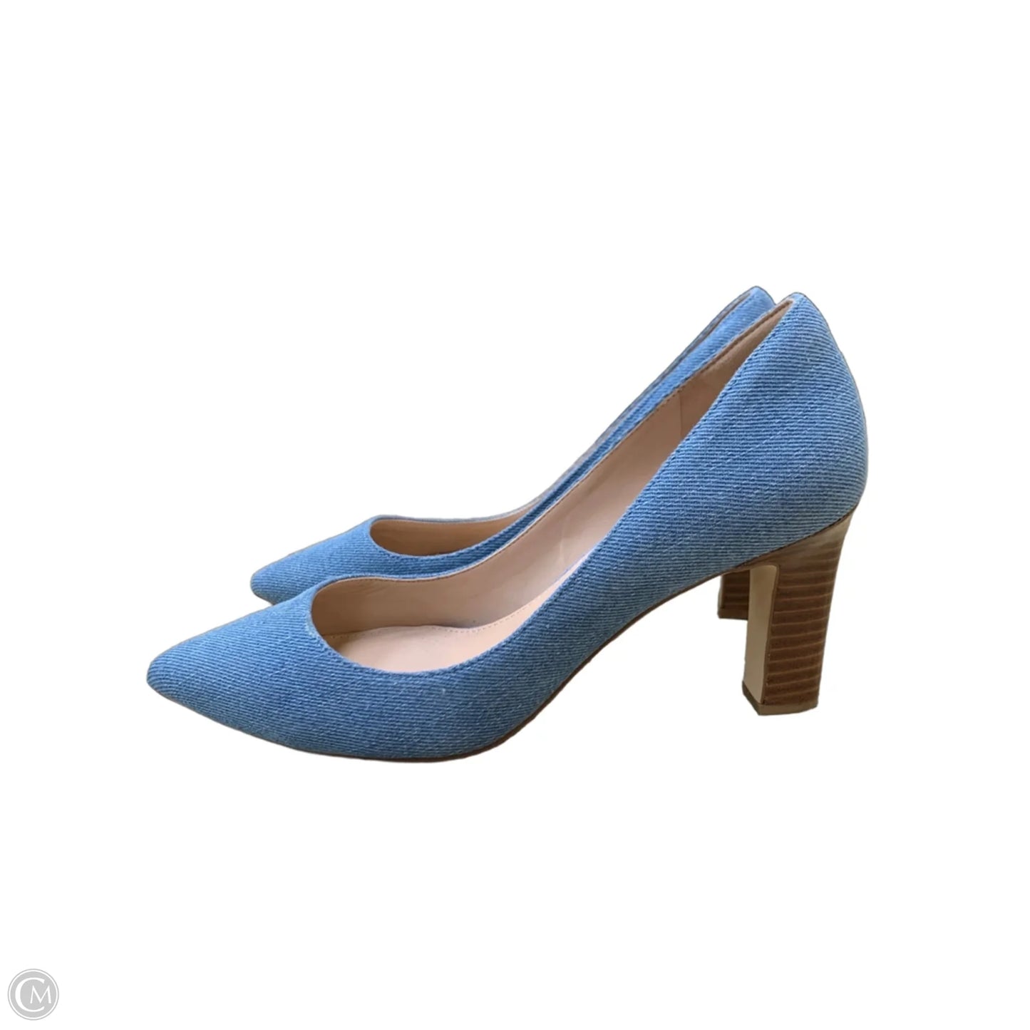 Shoes Heels Block By Cole-haan In Blue, Size: 8.5