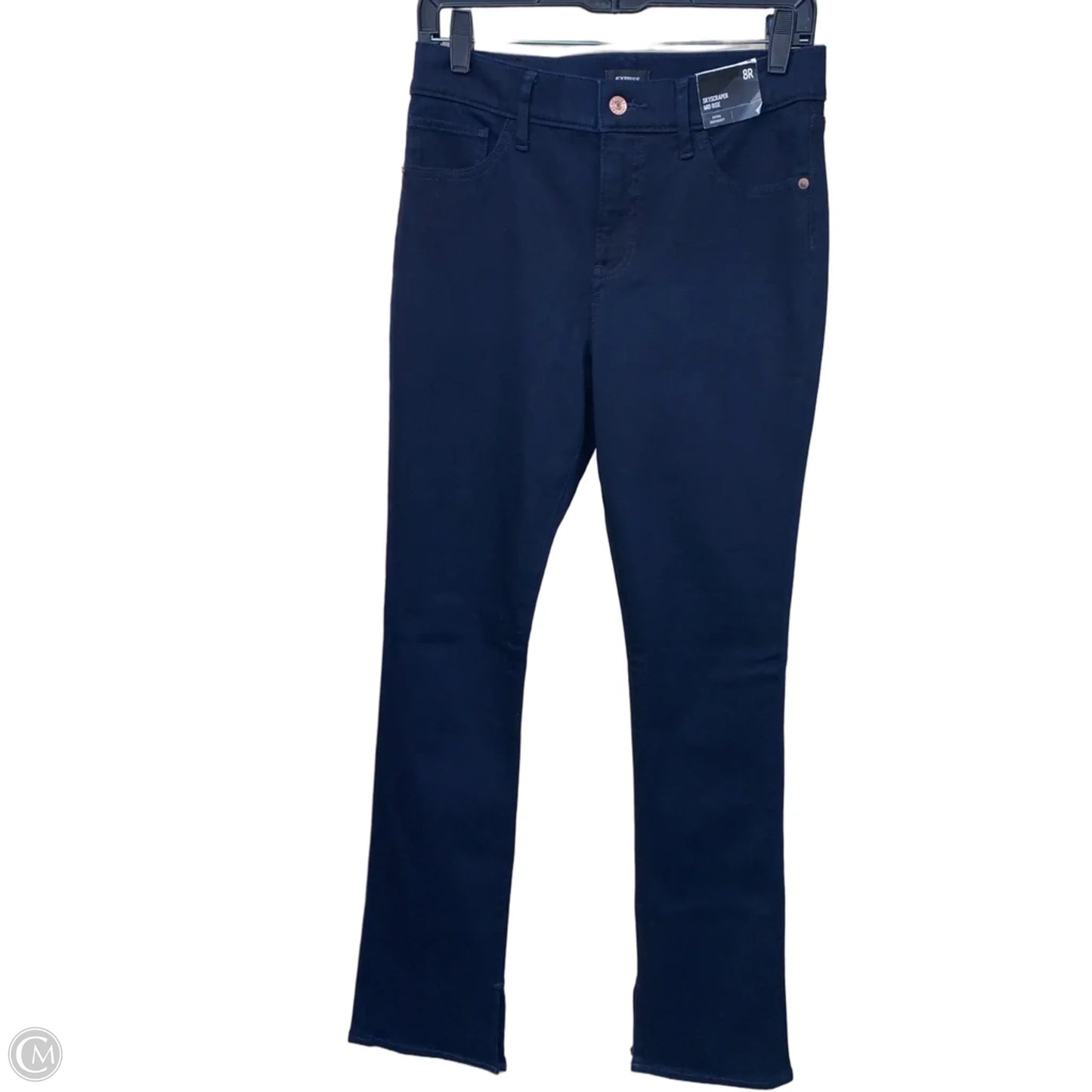 Jeans Straight By Express In Blue, Size: 8