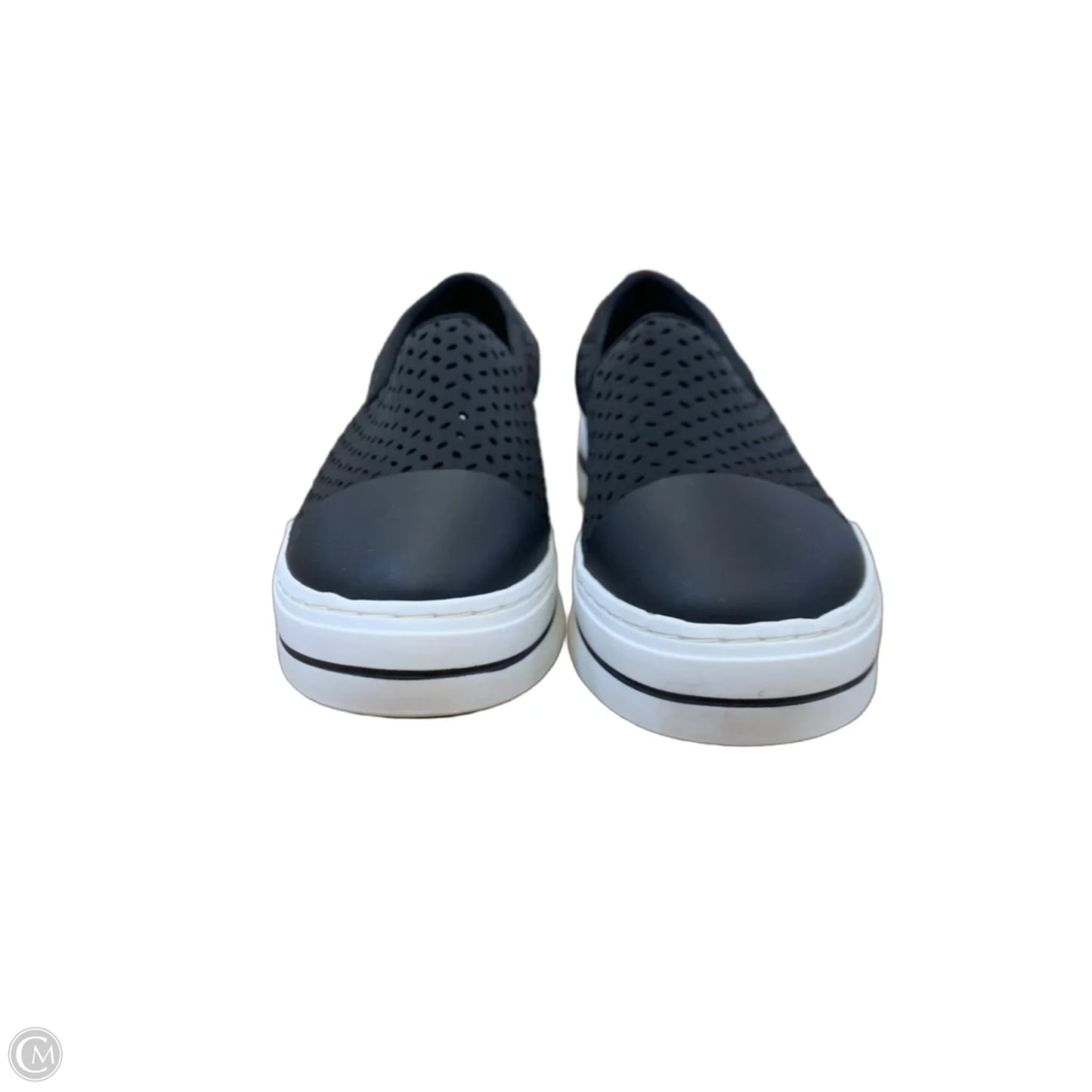 Shoes Flats By Clarks In Black, Size: 6.5