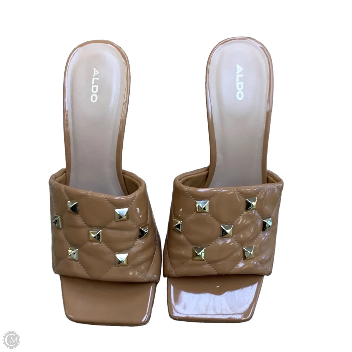 Shoes Heels Stiletto By Aldo In Brown, Size: 9