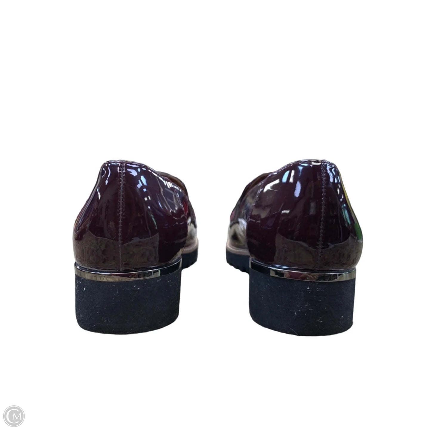 Shoes Flats By Franco Sarto In Maroon, Size: 7.5