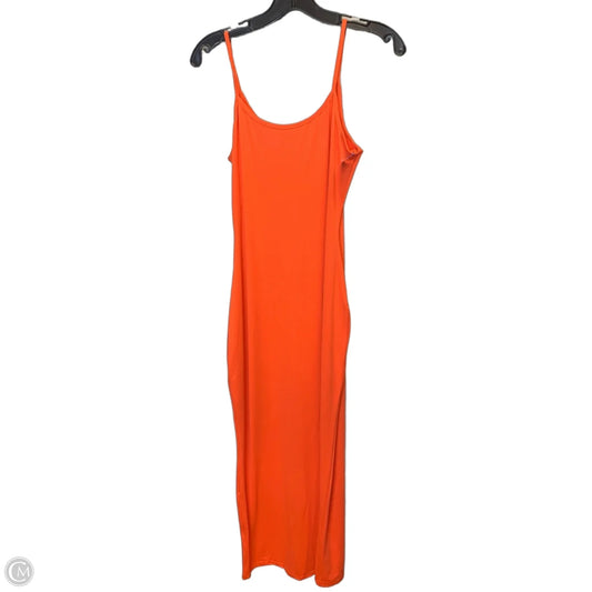 Dress Casual Maxi By Love J In Orange, Size: L