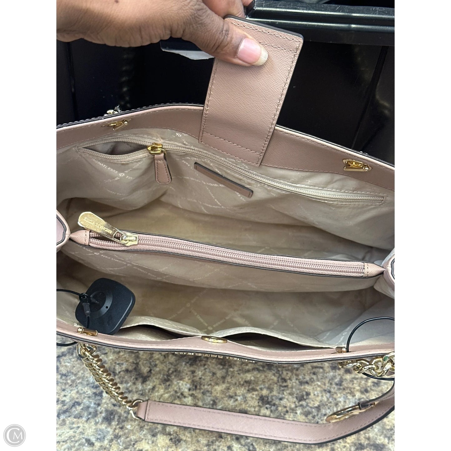 Handbag Designer By Michael Kors, Size: Large