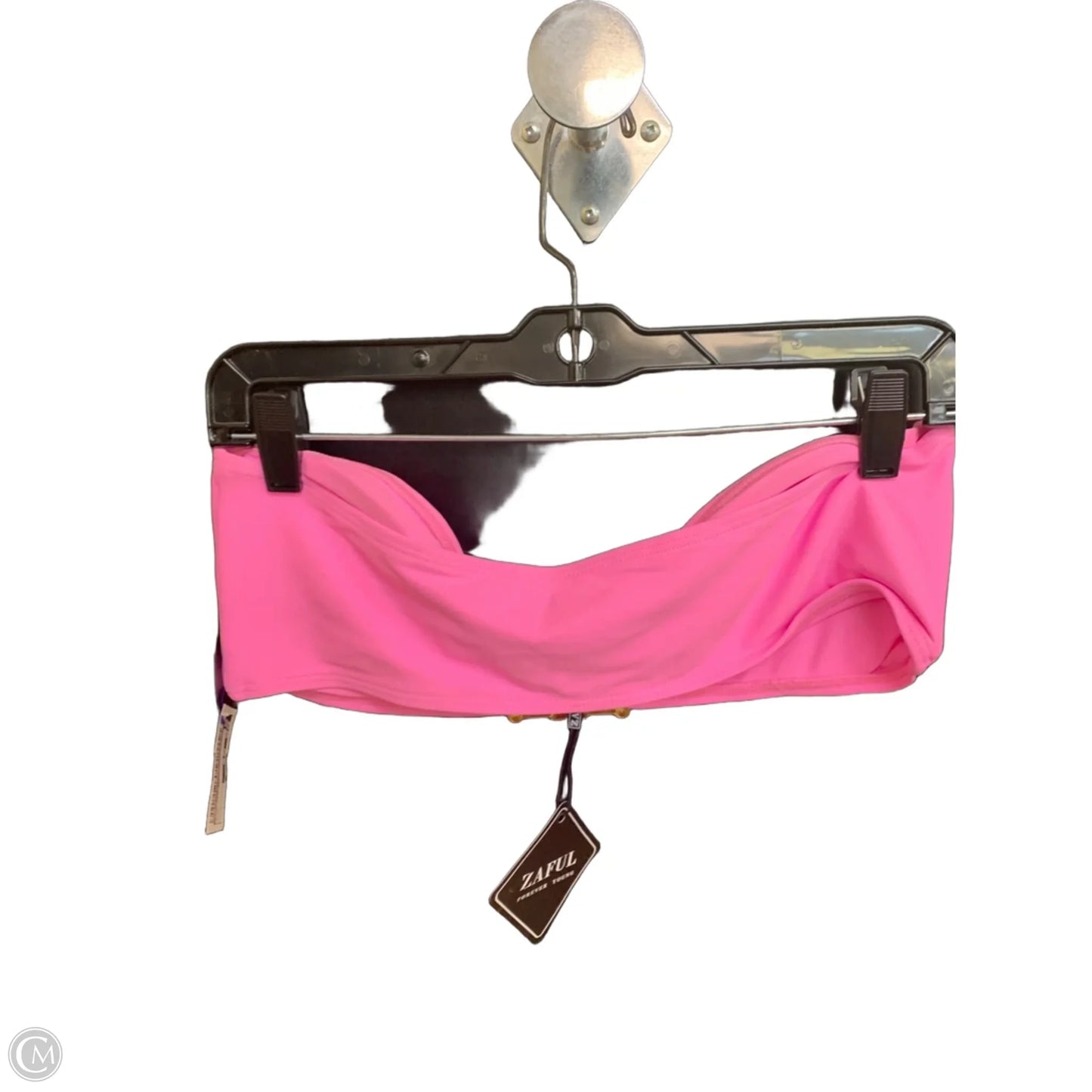 Swimsuit Top By Zaful In Pink, Size: L