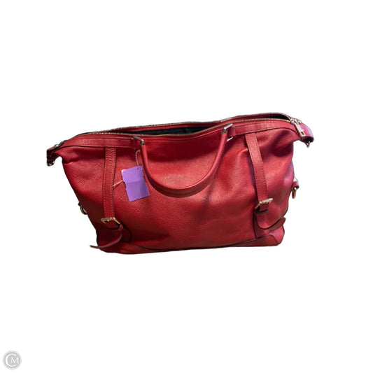 Handbag Leather By Cme, Size: Large