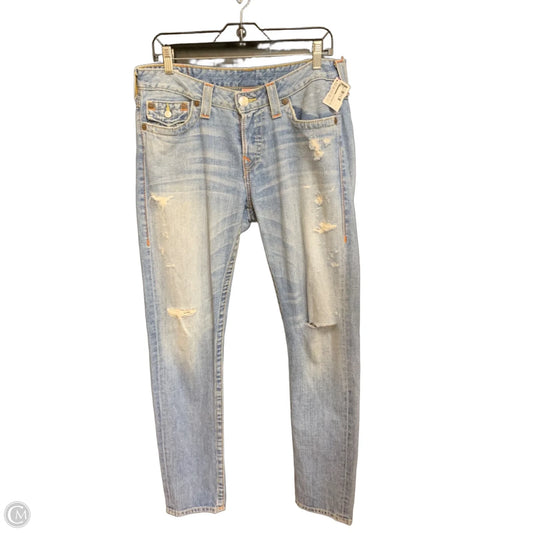Jeans Skinny By True Religion In Blue Denim, Size: 6