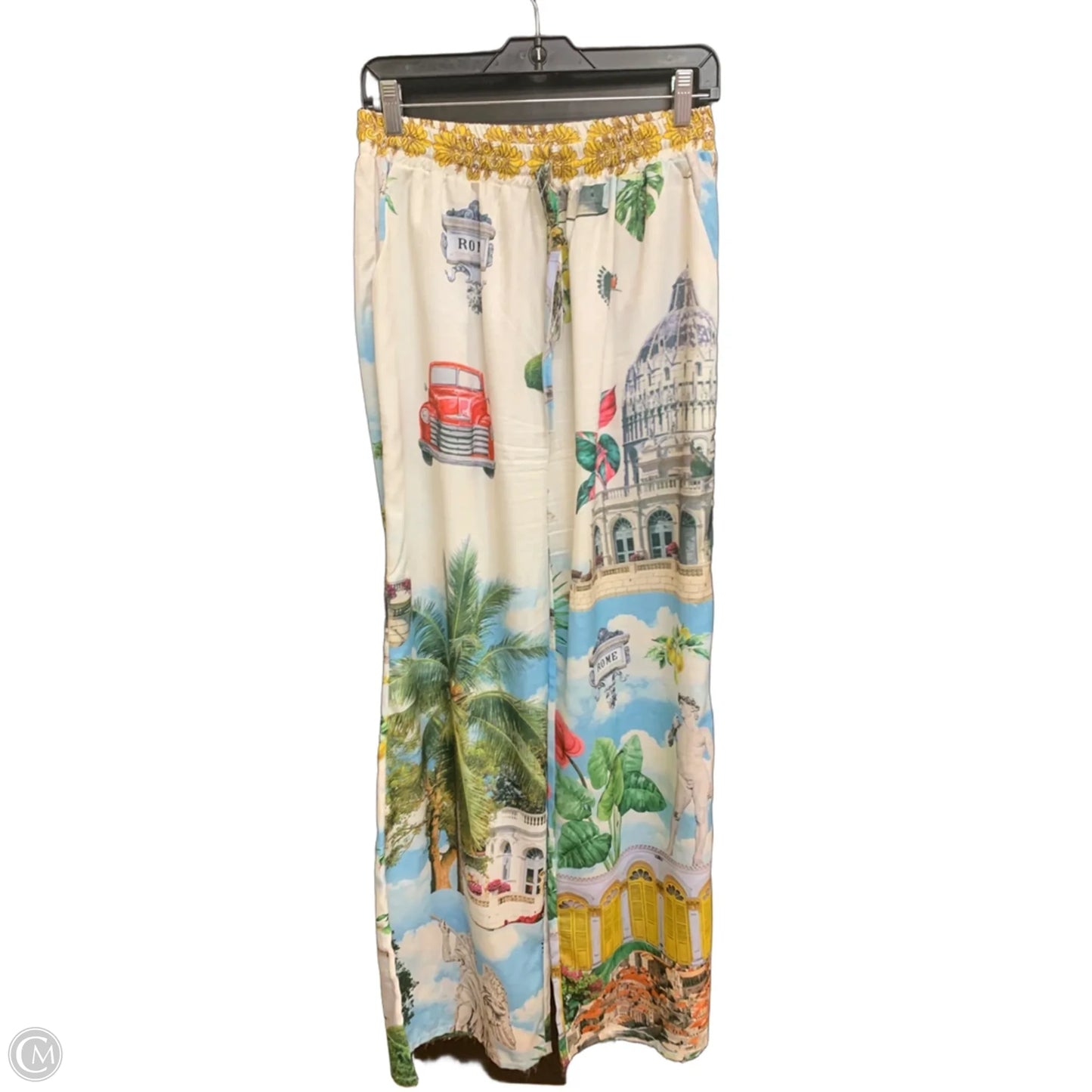 Pants Set 2pc By Cmc In Tropical Print, Size: L
